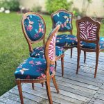 Chaise traditionnelle rénovée en tapisserie d’ameublement à Nancy