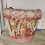 fauteuil tonneau tapissier Nancy