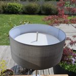 Abat-jour Tambour Gris (5)