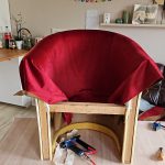 fauteuil tonneau tapissier Nancy