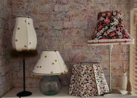 Abat-jour artisanal sur mesure créé par un tapissier à Nancy